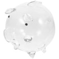 thumbnail image 3 of Alcancía de cristal transparente con forma de cerdito, novedosa alcancía para niños, decoración del hogar, 3 of 8