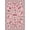 Pink-Insect, variant on Wonnitar 5'x 7' Pink Floral Area Rug for Girls Bedroom - Machine Washable Nursery & Kids Room Carpet, Ultra-Thin Non-Slip Soft Rug for Dorm, Playroom