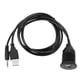 thumbnail image 1 of Extensión Cable Car Dashboard Moto USB 2.0 3.5mm M/F AUX Lead, 1 of 6