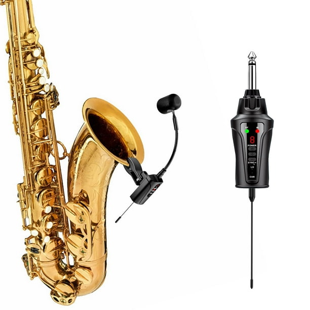 Sistema de micrófono inalámbrico para saxofón ACEMIC ST-5 UHF