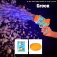 thumbnail image 1 of Pistola de burbujas eléctrica automática para niños, jabón, cohete, máquina de burbujas, juguete para fiesta de bodas al aire libre, luz LED, regalos de cumpleaños para niños, 1 of 4