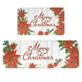 thumbnail image 1 of Tapis de Cuisine de Noël Antidérapants et Absorbants, Ensemble de 2 avec Décor des Fêtes pour Protéger le Plancher, 1 of 6