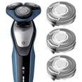 thumbnail image 6 of 3-Pack SH50/52 Replacement Heads for Philips 5000 Series (S5xxx, AT7xx, AT8xx, PT7xx, PT8xx) Electric Shaver,Compatible with S5210 S5370 S5660., 6 of 7