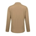 thumbnail image 5 of Lcziwo Women's Short Blazer Long Sleeve Notch Collar Cardigan Blazer Open Front Office Work Jackets Plain Button Up 2025 Outerwear Khaki,S, 5 of 5