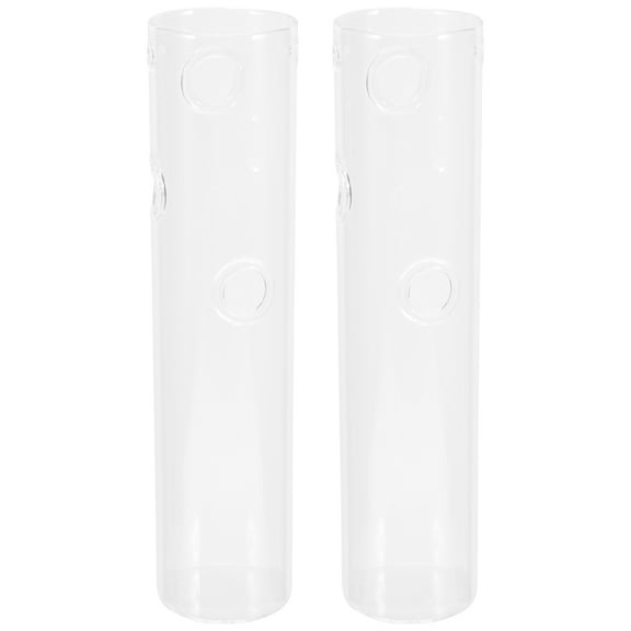 WHAMVOX  2 Pcs Growing Suspending Glass Vase Pendant Hanging Planter