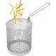 thumbnail image 1 of Round Stainless Steel Deep Fry Basket - French Chip Frying Serving Food, 1 of 5