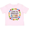 thumbnail image 3 of Inktastic I Love My Brother Autism Awareness Boys or Girls Toddler T-Shirt, 3 of 5