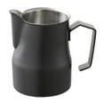 thumbnail image 2 of Jarra para espumar leche, jarra para espumar crema de acero inoxidable Piezas de la máquina expreso Jarra humeante para cocina , 350ml negro Nuevo Negro 350ml B Macarena Jarra para espumar leche, 2 of 8