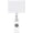 White, variant on Rectangle Badge Reel with Swivel Alligator Clip - Large Face for Custom Designs - Heavy Duty Retractable Rectangle ID Holder for Nurses, Teachers & DIY Crafters (Black)