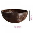 thumbnail image 3 of Coconut Bowl Coconut Shell Rice Bowl Sugar Water Light Container Fruit Milkshake Salad Vegan Smoothie Bowls & Acai Bowl WoodenTableware Coconut Spoon Fork, 3 of 7