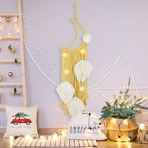 Woven Macrame Wall Hanging Tapestry, EEEkit 30'' Bohemian Wall Art for Bedroom and Living Dorm Room Backdrop Home Decor