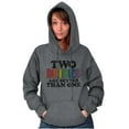 thumbnail image 3 of Two Brides Better Than One LGBT Pride Hoodie Sweatshirt Women Brisco Brands L, 3 of 6
