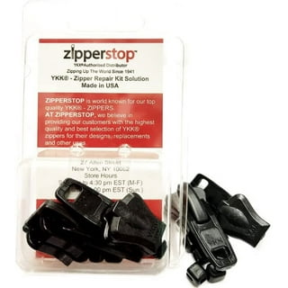 YKK Zipper Repair Kit Solution Assorted Sliders Easy Container Storage Set