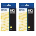 thumbnail image 1 of Cartucho de tinta Epson T812 DuraBrite Ultra Yellow (T812420-S), 1 of 5