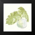 thumbnail image 2 of Paschke, Chris 12x12 Black Modern Framed Museum Art Print Titled - Plant Big Leaf IV, 2 of 5
