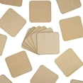 thumbnail image 1 of 20 piezas de madera cuadradas sin terminar, para proyectos de manualidades DIY, quema de madera, corte por láser, pintura, decoración, 1 of 6