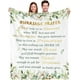 thumbnail image 1 of LHSHID Wedding Gifts Bridal Shower Gifts for Bride and Groom Engagement Gifts for Couple Valentine‘s Day Present for Husband and Wife Newlywed Marriage Prayer Blanket Gifts 50x60in, 1 of 6
