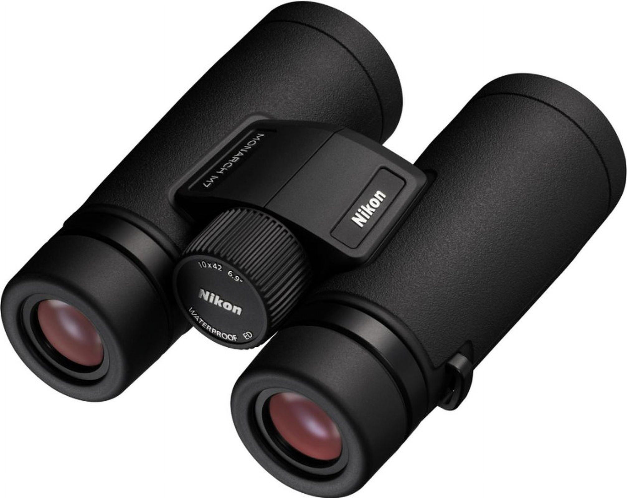 Nikon Monarch M7 10 x 42 Binoculars, Black, New