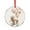 Pattern-5, variant on Owl Sitting on Top of A Mushroom Glass Christmas Ornament Holiday Decor And Xmas Gifts Ideas Cute Animal Owl Christmas Ornaments Crystal Hanging