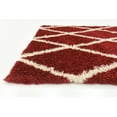 thumbnail image 4 of Unique Loom Opulence Trellis Shag Geometric Area Rug or Runner, 4 of 7