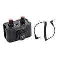 thumbnail image 1 of WSV2 2 Canales Micrófono Micrófono Adaptador De Audio Mixer Premium Ligero Ligero Portable Solución De Mezcla De Audio De Audio Para Cámaras DSLR Plástico Negro 7 X 4 X 5.8 Cm, 1 of 7