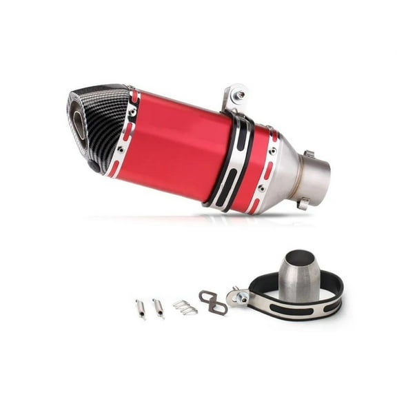 Slip On Motorcycle Exhaust Pipe Link Pipe Muffler 51mm For NC700 R3 GW250 For Ninja 400 Z250 R25 MT07 MT09 Z650