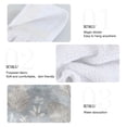 thumbnail image 5 of 2 Pieces Bathroom Towels Kitchen Towels Velcro Hand Wipes Dish Cloths & Dish Towels Washroom Towels Face Towel Hand Wipes Frozen Fallen Leaves Design, 5 of 7