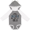 thumbnail image 3 of Inktastic Running Half Marathon Run Girls Long Sleeve Baby Bodysuit, 3 of 5