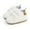 White, variant on Baby Boys Girls Shoes Infant Sneakers Non Slip Rubber Sole Toddler First Walker Outdoor Tennis Crib Dress Shoes