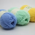 thumbnail image 3 of Nvzi 2-roll roll blue Crochet Yarn, 5-Strand Blended Yarn for Crocheting, Premium Soft Yarn for Craft Projects, Durable & Easy-to-Use Yarn in Yarn Category, Ideal for Crochet Enthusiasts, 3 of 4