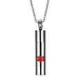 thumbnail image 3 of Medical Identification Pendant Chain Necklace Container, 3 of 6
