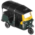 thumbnail image 1 of SKISUNO Tricycle Model Green Display Vintage Style Desktop Adornment 1Pcs, 1 of 6