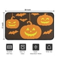 thumbnail image 5 of Pumpkin Skull Bat Spider No Slip Door Mat - Innovative Design 30x17 Inch Happy Halloween Nonskid Door Mats Switch Rug for Entryway Porch Entryway Bathroom, 5 of 7