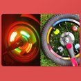 thumbnail image 4 of Luz LED inteligente para rueda de bicicleta, eje trasero delantero para bicicleta, radio, 4 of 8