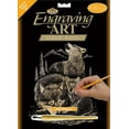 thumbnail image 4 of Royal & Langnickel GOLF18 Engraving Art Set Gold Foil Wolves, 4 of 4
