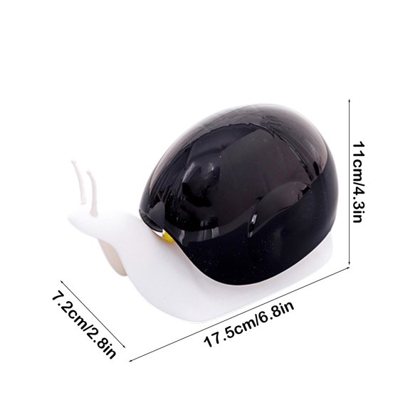 Qiweii 2025 Cute Snail Soap Dispenser, Bathroom Soap Dispenser, Foaming Hand Soap Dispenser, Weird Stuff Refillable Bottle Dispenser for Bathroom Kitchen Office Toilet Hotel, 120Ml