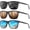 (3 Pack) Black/Ice Blue/Brown, variant on KALIYADI Sunglasses Men Sun Glasses Lightweight Classic Polarized Sunglasses for Women and Men With UV Protection