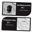 thumbnail image 5 of Toaster Cover Toaster Top Cover Professional Toaster Glass Cake Dome Bread Machine Parts Silver, 5 of 5