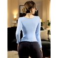 thumbnail image 3 of Set De 2 Sueter De Mujer Manga Larga Sueteres Botón Sweater UNITALLA, 3 of 5