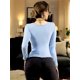thumbnail image 3 of Sueter Ligero Dama Blusa Manga Larga Mujer Sueteres Sweaters UNITALLA, 3 of 5