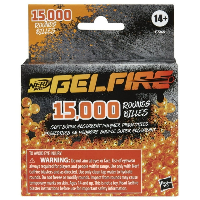 Nerf Pro Gelfire Refill, 15000 Gelfire Rounds