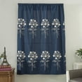 thumbnail image 3 of Nvzi 1 piece Bohemian woven lace short curtain pole lace kitchen curtain small curtain coffee curtain small curtain 52in * 18in, 3 of 5