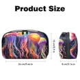 thumbnail image 5 of Jellyfish Waterproof Oxford Fabric Charger Organizer Storage Pouch Outdoor Small Storage Box, 5.9x9.44x3.14 in., 5 of 6