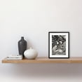 thumbnail image 2 of Waiting for Love Concept Art Modern Illustration Artwork Framed Wall Art Print 9X7 Inch, 2 of 5