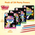 thumbnail image 2 of Scratch Art Party Favors Mocoosy para niños de 4 a 8 años, paquete de 24, 2 of 7