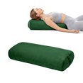 thumbnail image 7 of ROFIEJOX Rectangular Yoga Bolster Pillow, 25" x 12" x 5" Restorative Yoga Cushion with Removable Machine-Washable Velvet Cover and Carry Handle, Green, 7 of 7