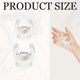 thumbnail image 4 of 150 Pcs PEX Pipe Clamp Clip 1/2 Inch 3/4 Inch U Hook PEX Clamps PVC Water Pipe Support Holder Socket, 4 of 5