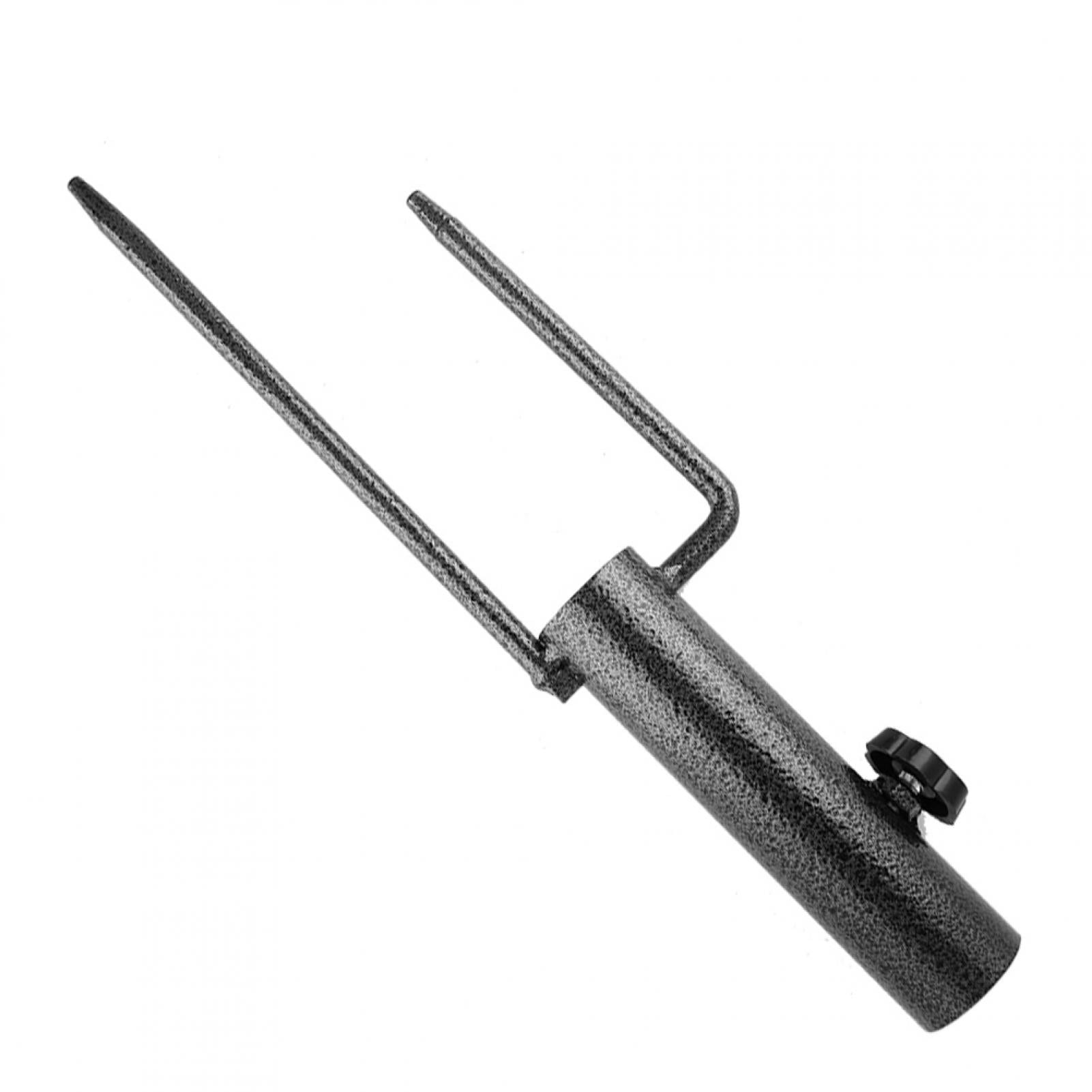 Hilitand Parasol Anchor Beach Umbrella Holder Sand Screw Stand Fishing Rods Outdoor, Ground