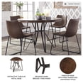 thumbnail image 3 of Signature Design by Ashley Centiar Round 45.5" Dining Table, Two-tone Brown, 3 of 7