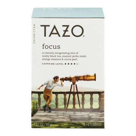Tazo Well-Being Tea Filter Bags Focus - 16 CT